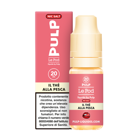 Le Pod Liquide - il Thè alla pesca