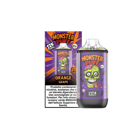 Kit Monster Puff - Orange Grape